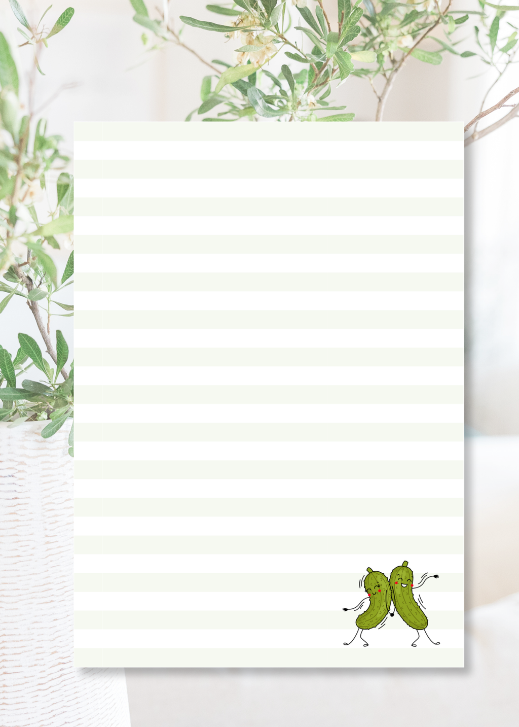 Dancing Pickles Notepad