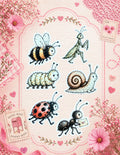 Cute Bug Stickers - Set of 6