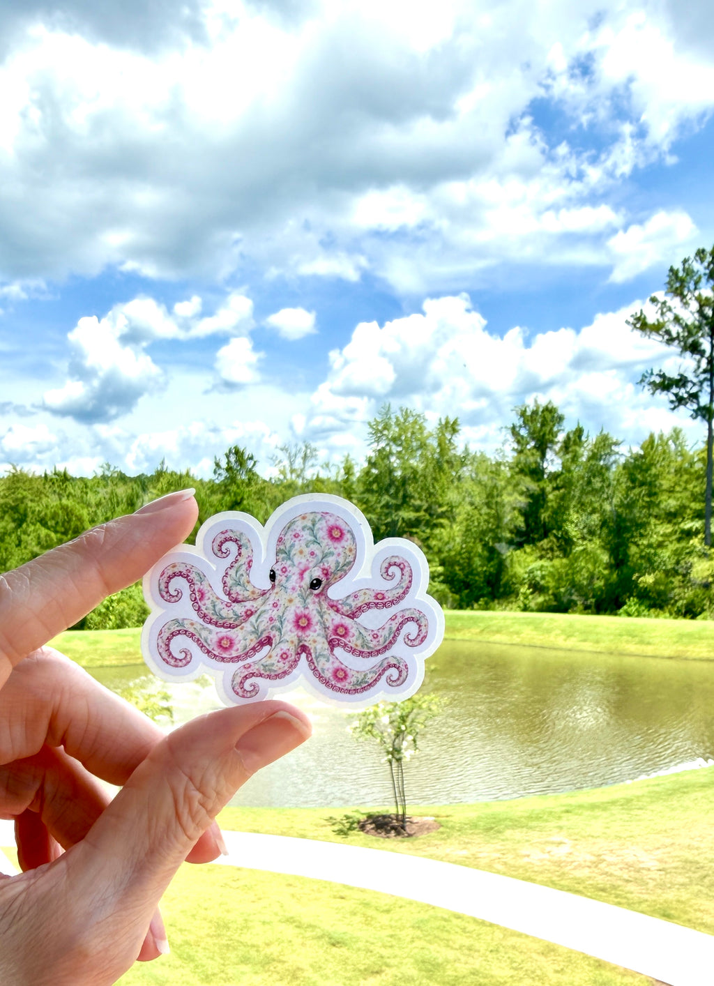 Floral Sea Life Stickers