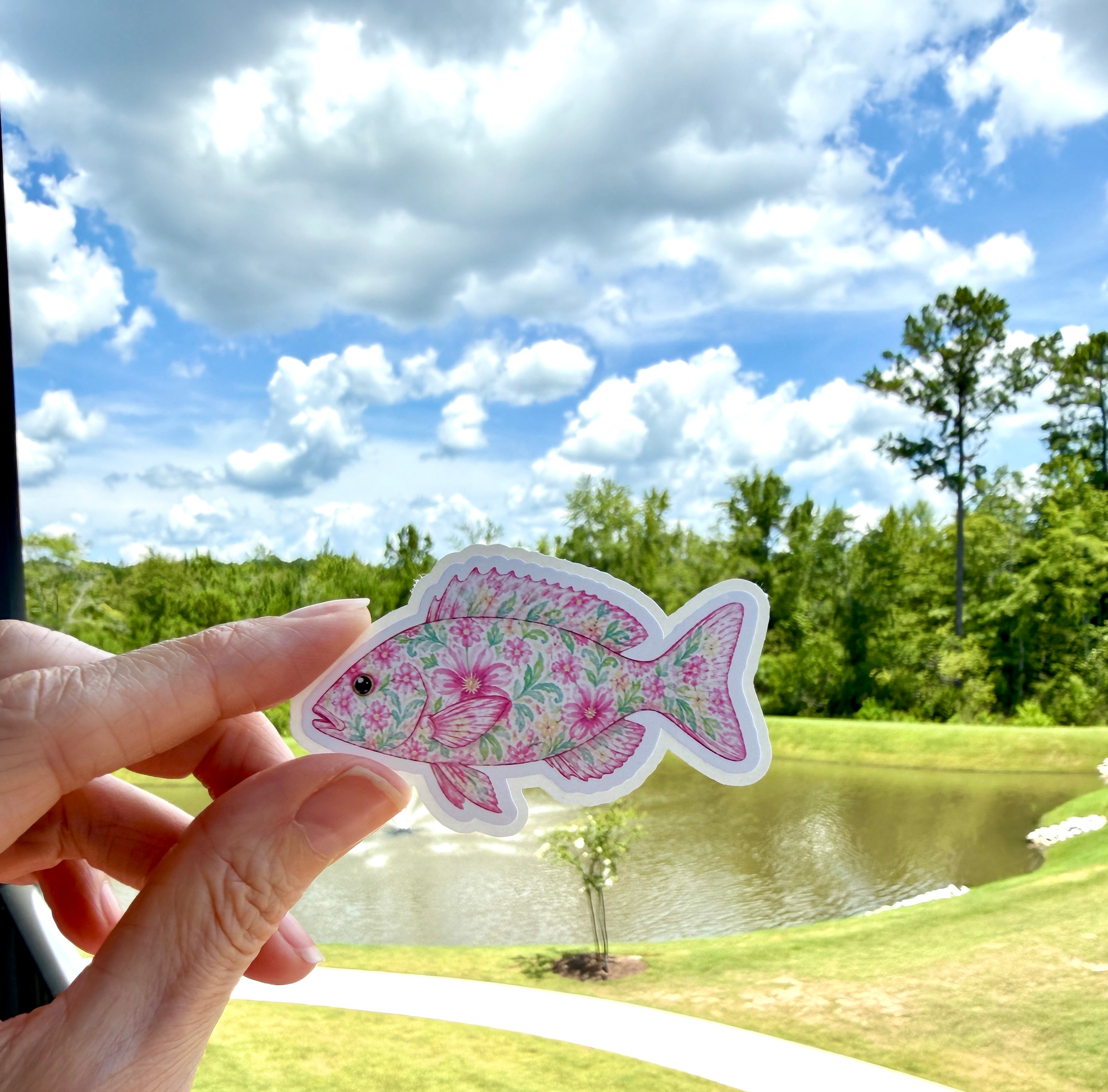 Floral Sea Life Stickers