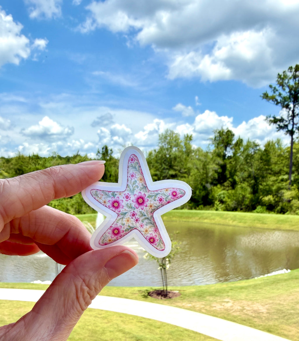 Floral Sea Life Stickers