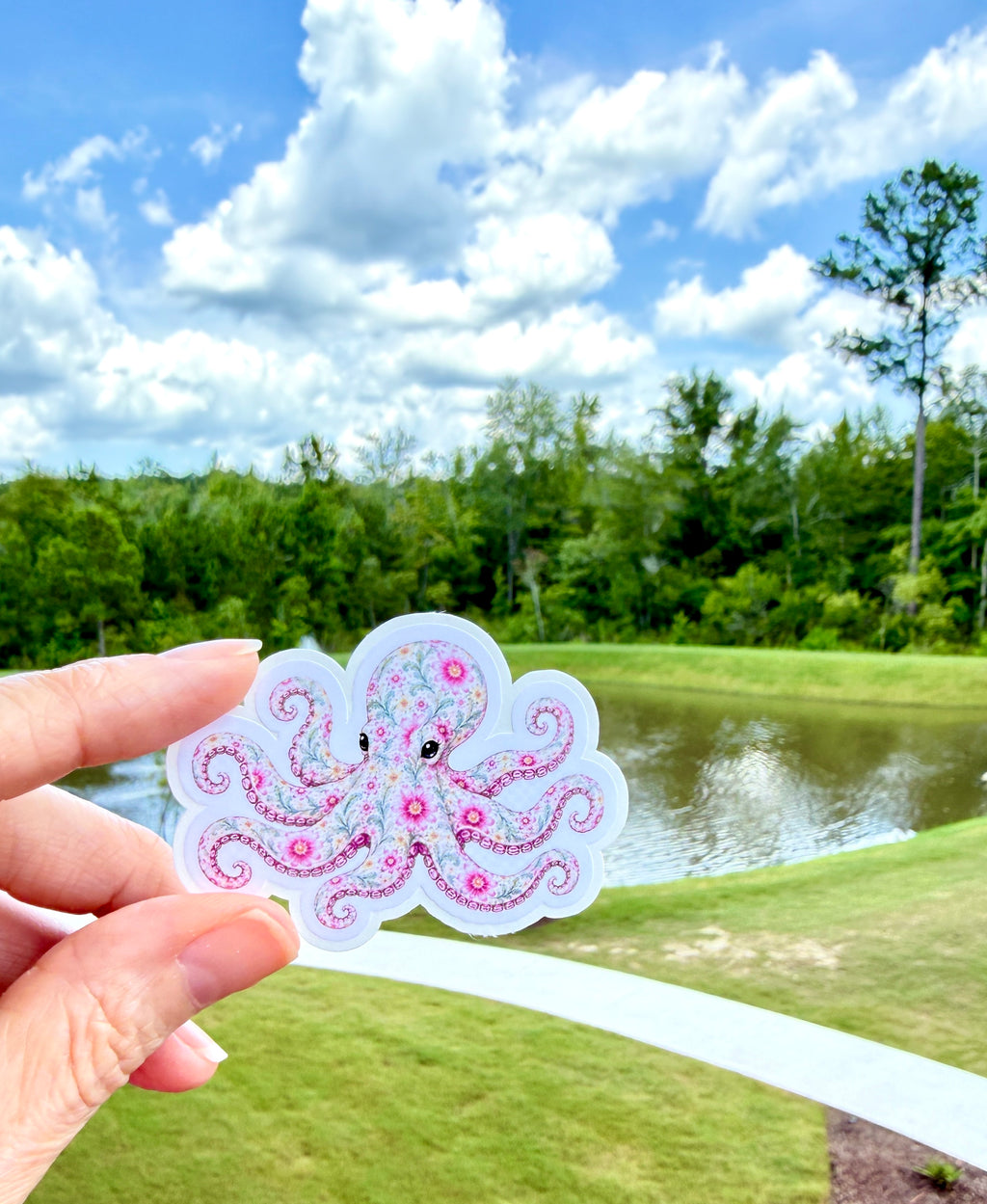 Floral Sea Life Stickers