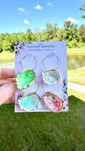 Coastal Seashell Wine Charms - Set No. 1
