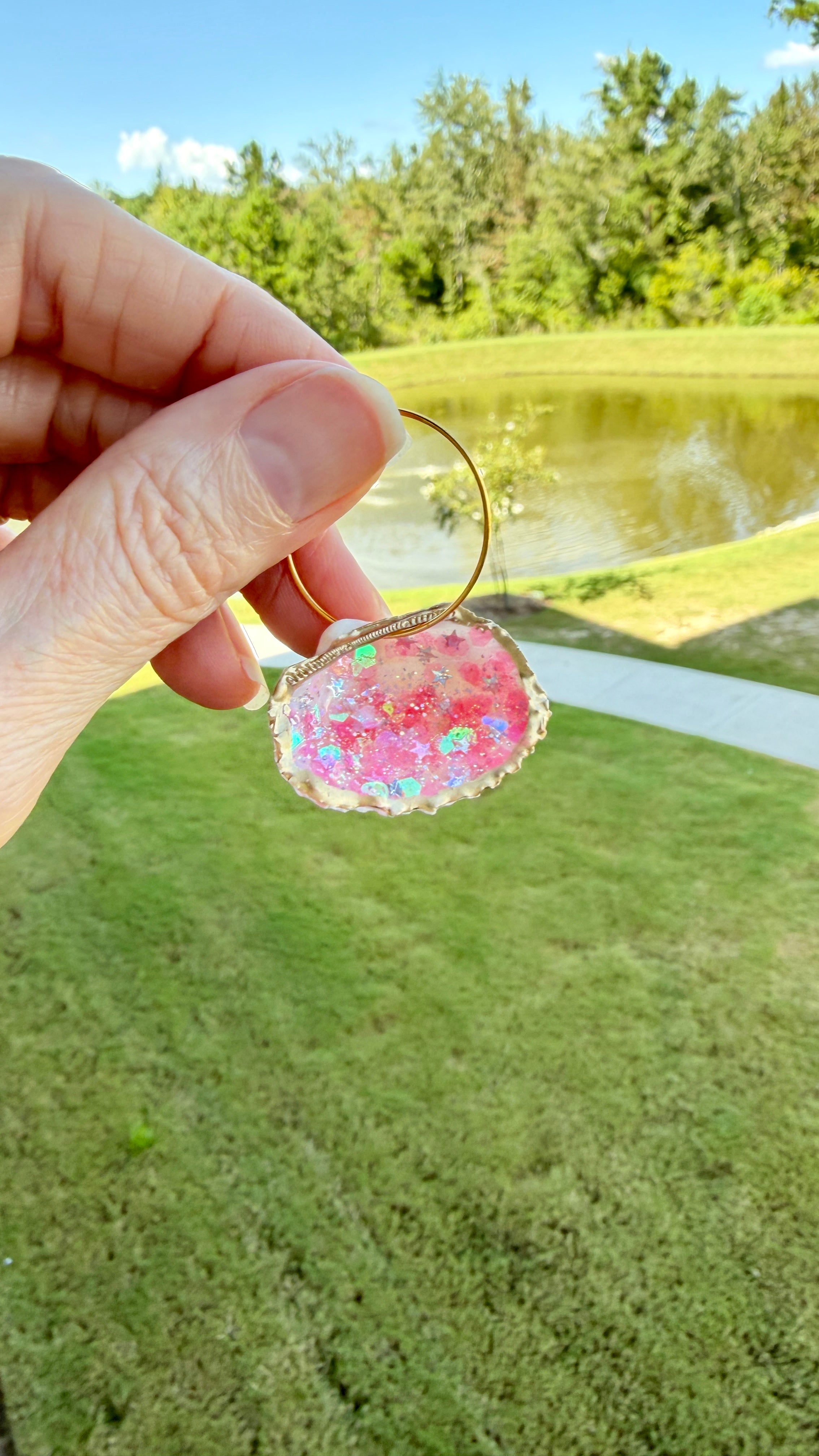 Coastal Seashell Wine Charms - Set No. 1