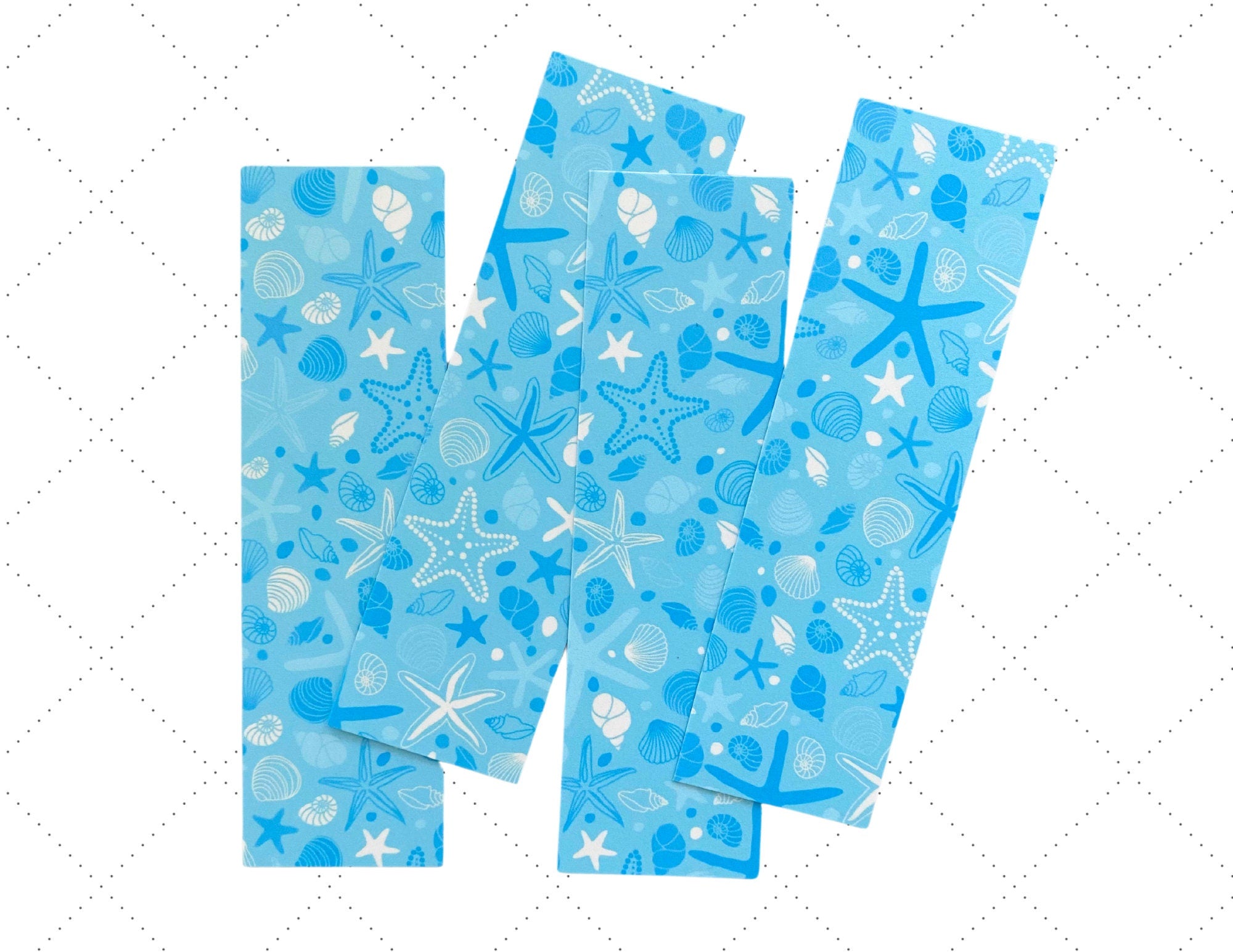 Summer Beach Bookmark Set