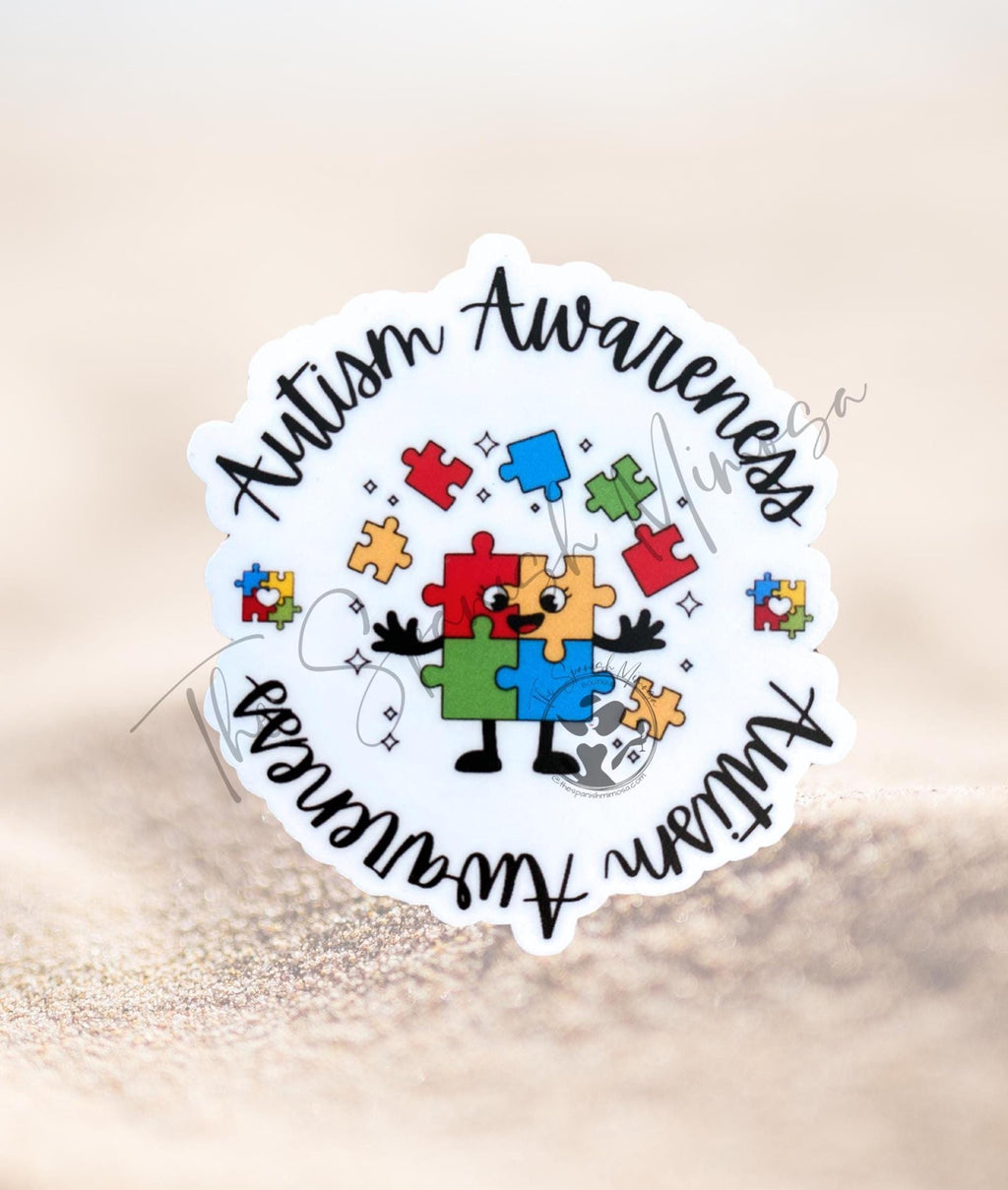 Autism Awareness Sticker – Subtle & Supportive Design | Matte Finish