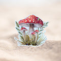 Magical Mushroom Sticker: Holographic Vinyl Decal