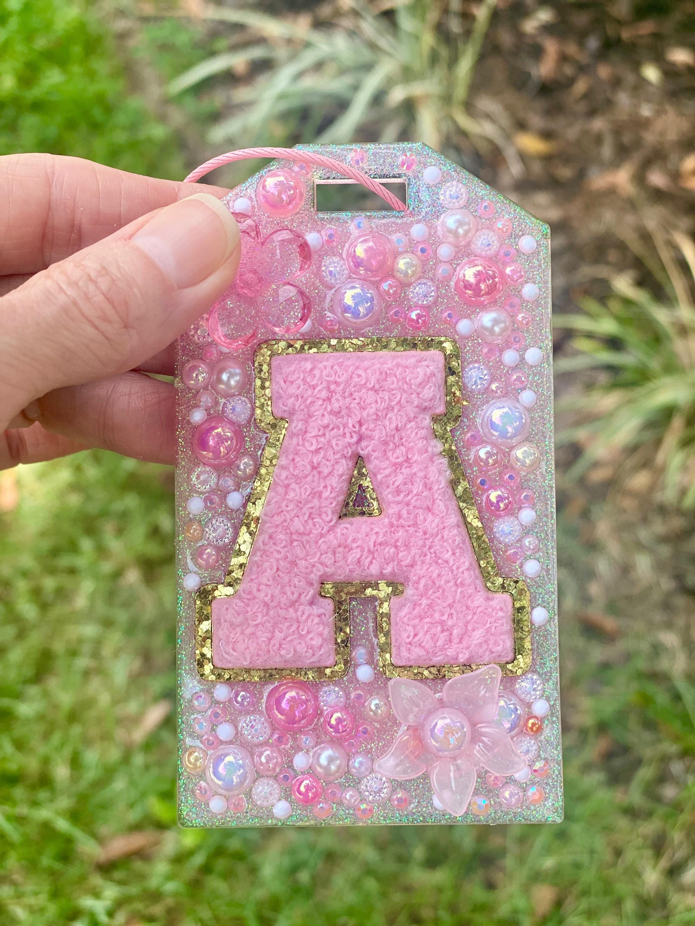 Personalized Luggage Tag – Custom Initial & Color Combo