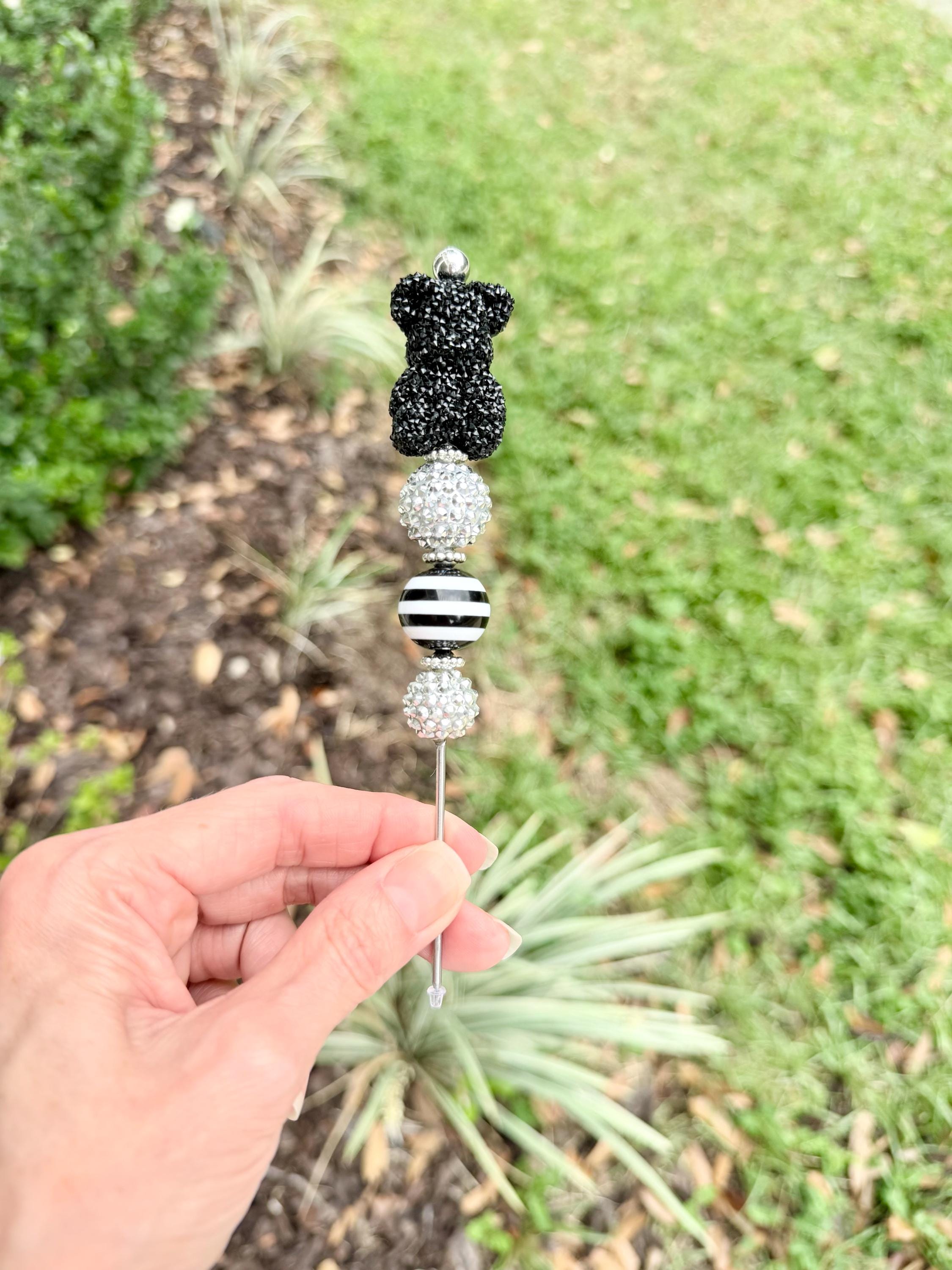 Sugared Bear Handmade Cookie Scribe Tool | Glitter Bear Pusher
