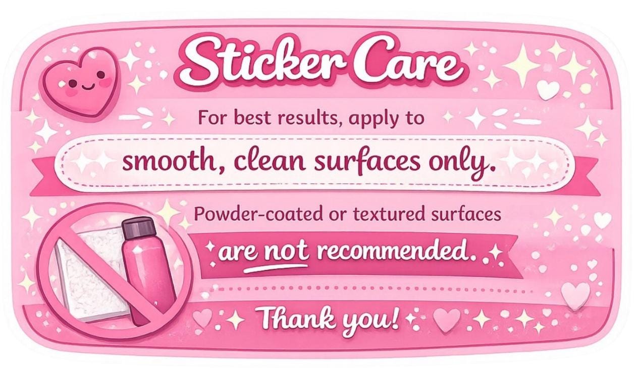 Holographic 90s Humor Sticker: Waterproof Retro Gen X Decal