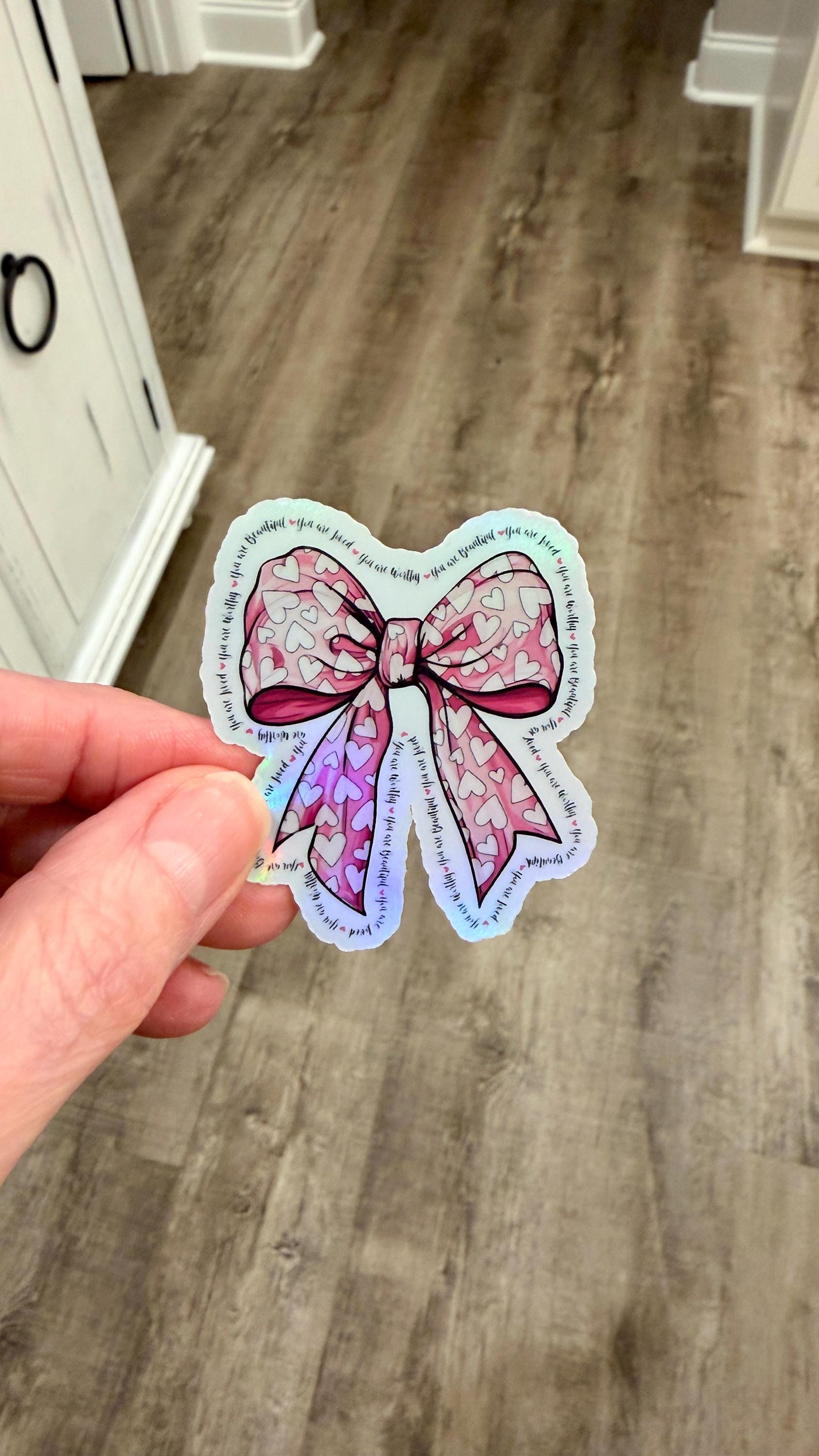 Holographic Coquette Sticker Set