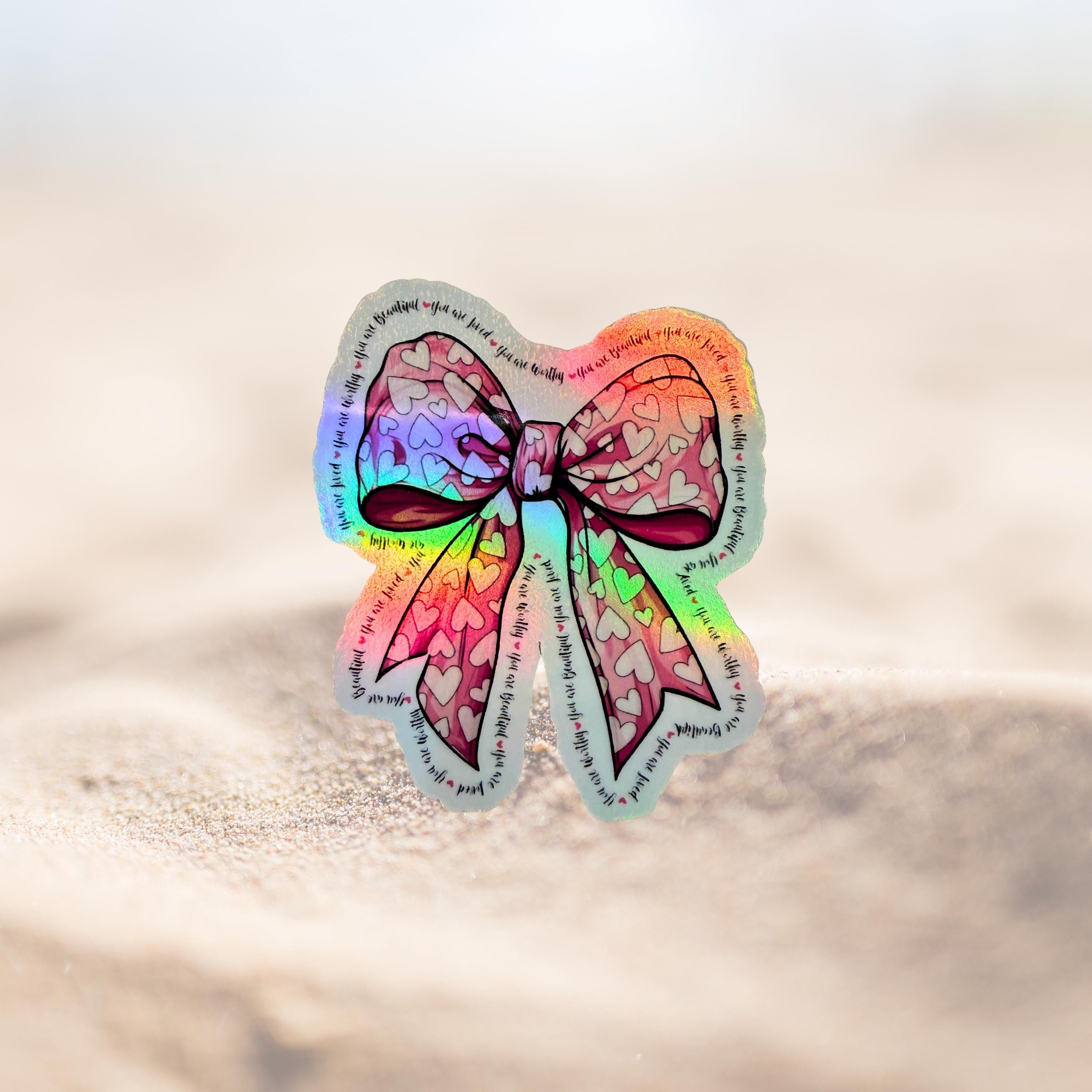 Holographic Coquette Sticker Set